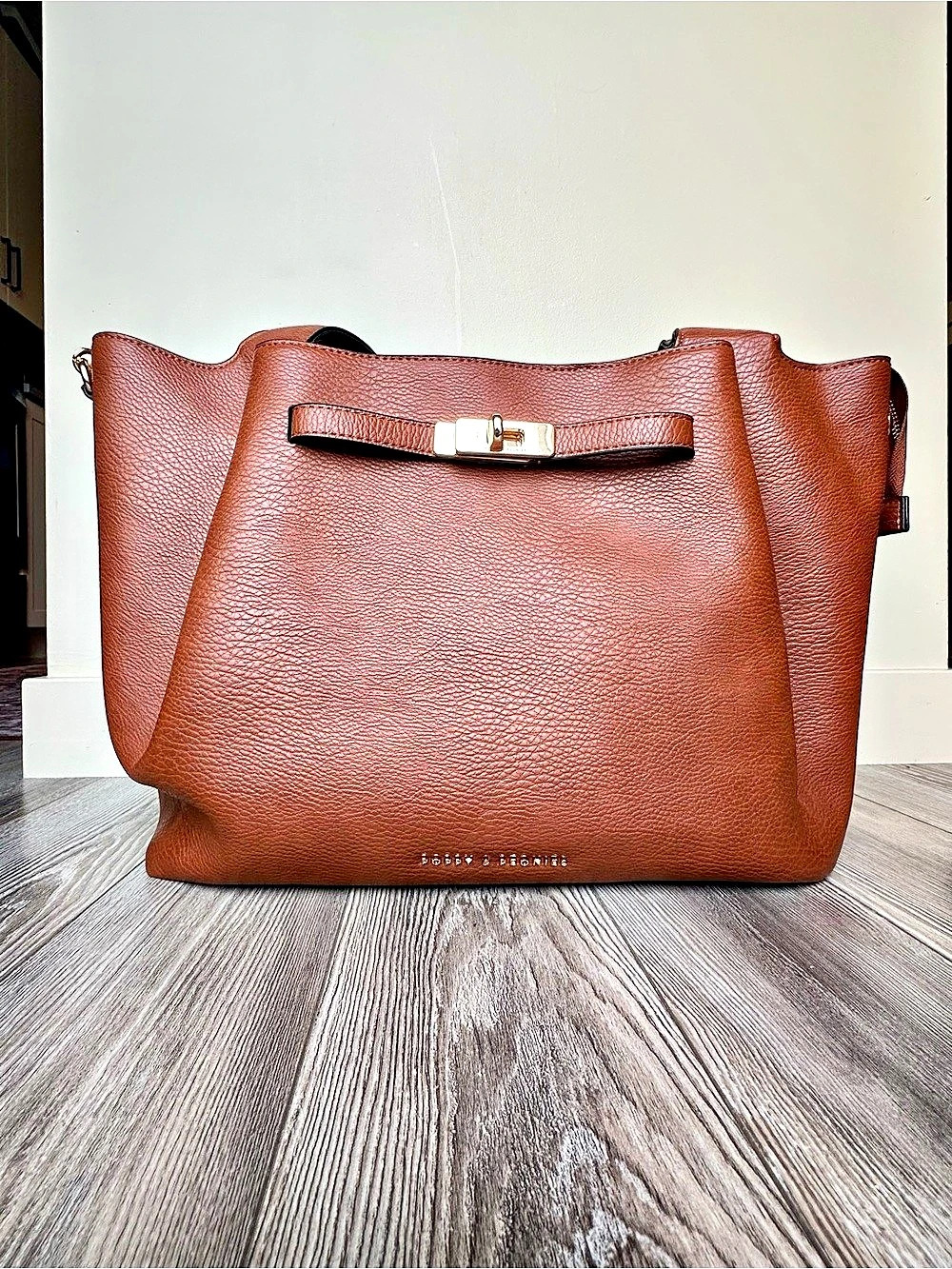 10th Anniversary Poppy Tote - Chestnut Brown
